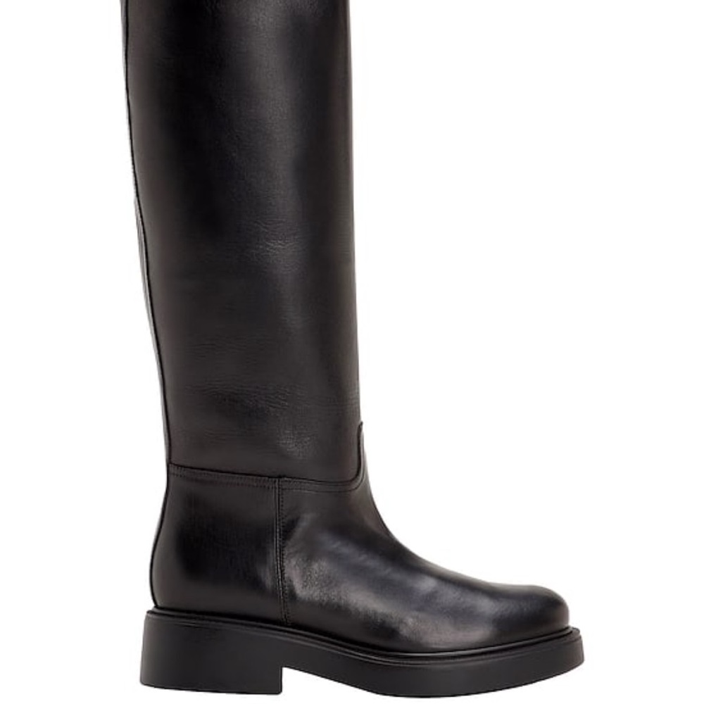 Black Leather Boots